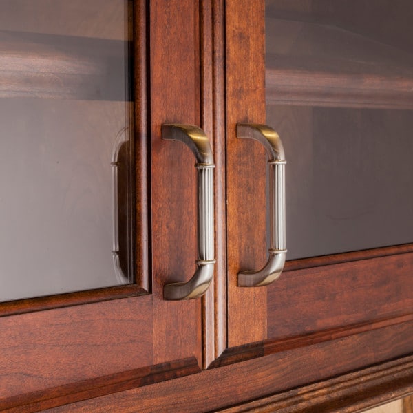 Jeffrey Alexander 128 mm Center-to-Center Satin Nickel Cordova Cabinet Pull - Z281-128SN