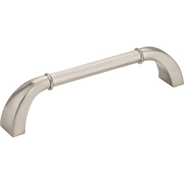 Jeffrey Alexander 128 mm Center-to-Center Satin Nickel Cordova Cabinet Pull - Z281-128SN