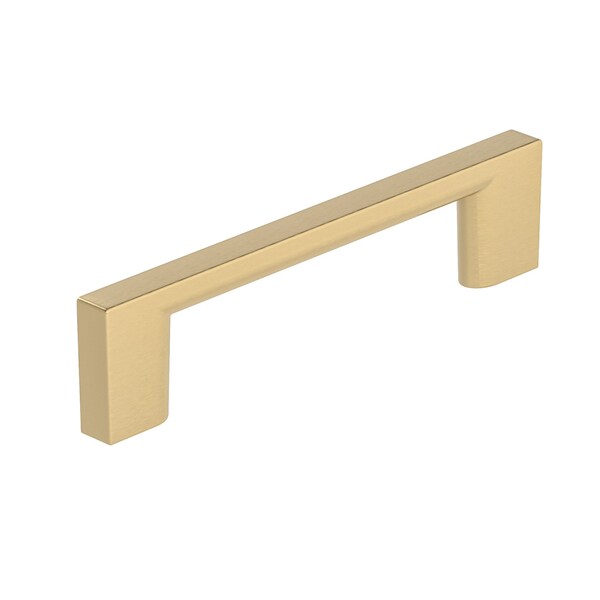 Richelieu 3 3/4 in (96 mm) Center-to-Center Champagne Bronze Contemporary Cabinet Pull - BP816096CHBRZ