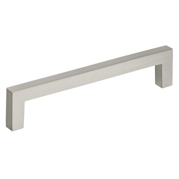 Amerock Monument 5-1/16 inch 128mm Center-to-Center Satin Nickel Cabinet Pull - 2000847