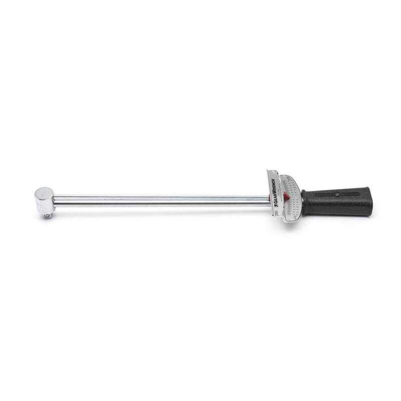 GEARWRENCH 1/2 in. Drive 0-150 ft./lbs. Beam Torque Wrench - 2957N