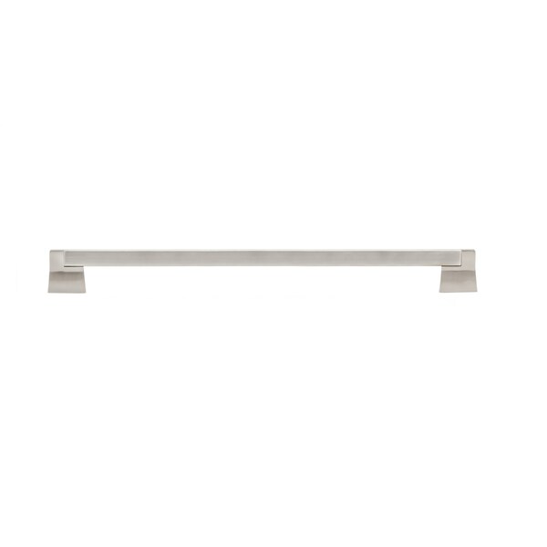 Richelieu 12-5/8 in. (320 mm) Center-to-Center Brushed Nickel Contemporary Drawer Pull - BP8727320195