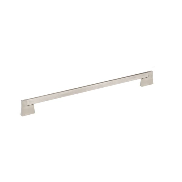 Richelieu 12-5/8 in. (320 mm) Center-to-Center Brushed Nickel Contemporary Drawer Pull - BP8727320195