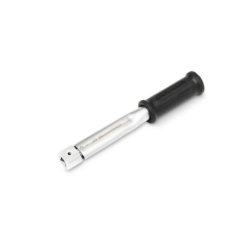 GEARWRENCH 9 mm x 12 mm Preset Interchangeable Head Torque Wrench (10-50 Nm) - 89462