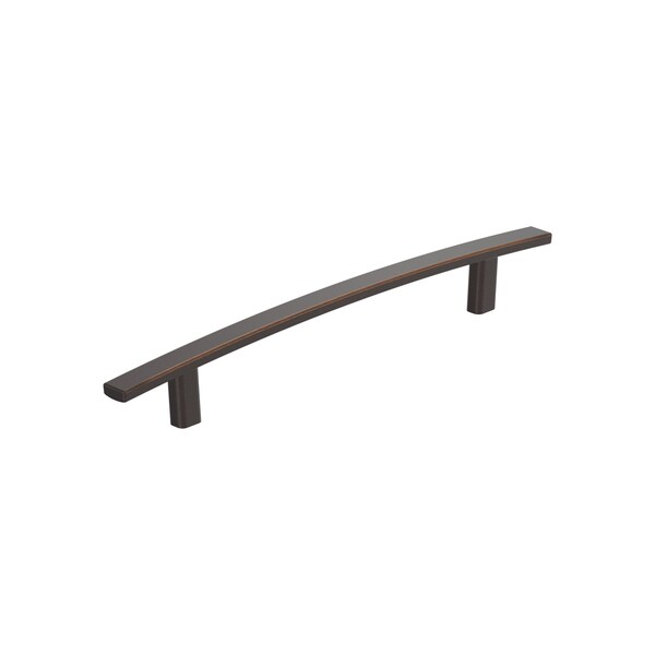 Amerock Cyprus 7-9/16 inch 192mm Center-to-Center Oil-Rubbed Bronze Cabinet Pull - BP26208ORB