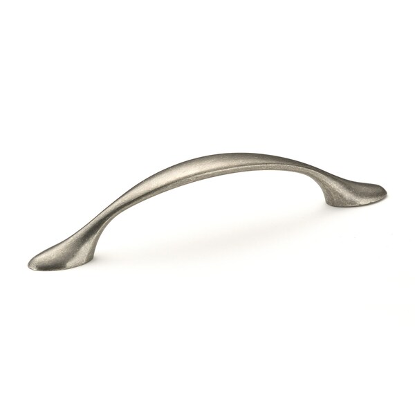 Richelieu 3-3/4 in. (96 mm) Center-to-Center Pewter Traditional Drawer Pull - BP7814142