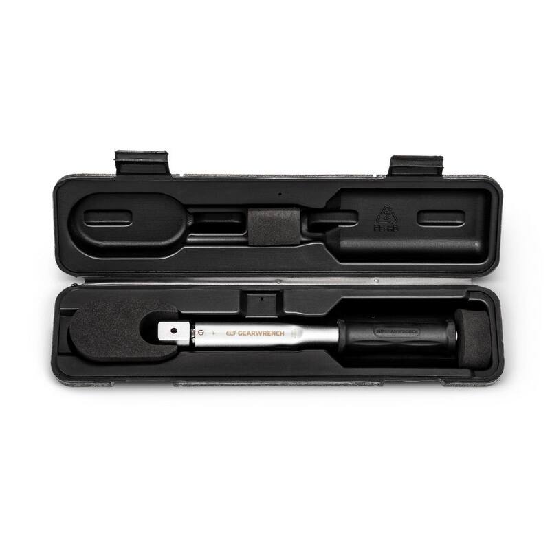 GEARWRENCH 9 mm x 12 mm Preset Interchangeable Head Torque Wrench (5-25 Nm) - 89461