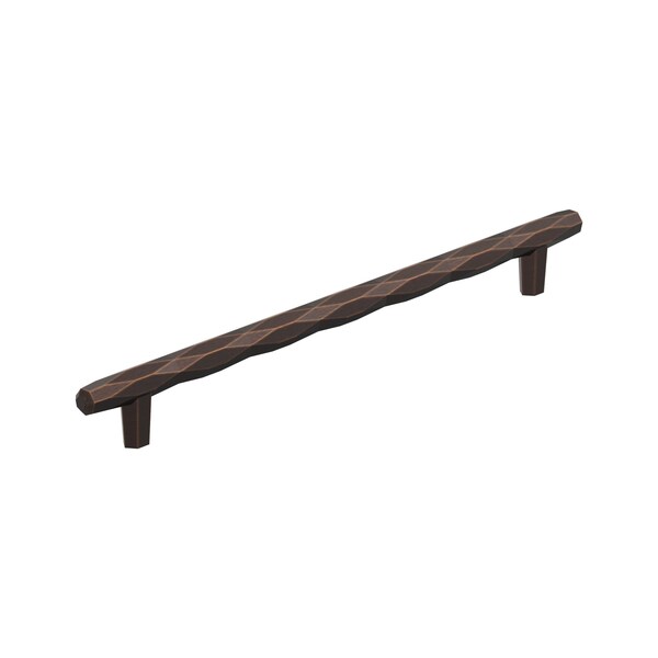 Amerock St. Vincent 10-1/16 inch 256mm Center-to-Center Oil-Rubbed Bronze Cabinet Pull - BP55501ORB
