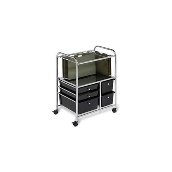 Honey-Can-Do Honey-Can-Do CRT-01512 5 Drawer Hanging File Cart - CRT-01512