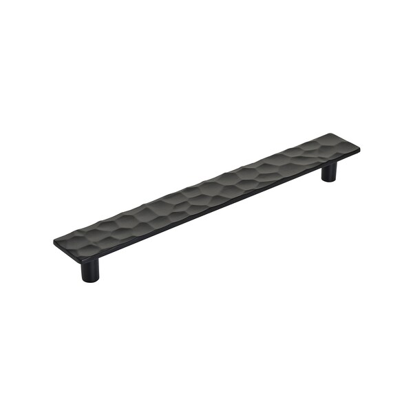 Amerock Kamari 7-9/16 in 192 mm Center-to-Center Matte Black Cabinet Pull - BP36825MB