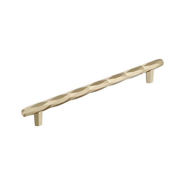 Amerock St. Vincent 10-1/16 inch 256mm Center-to-Center Golden Champagne Cabinet Pull - BP55501BBZ
