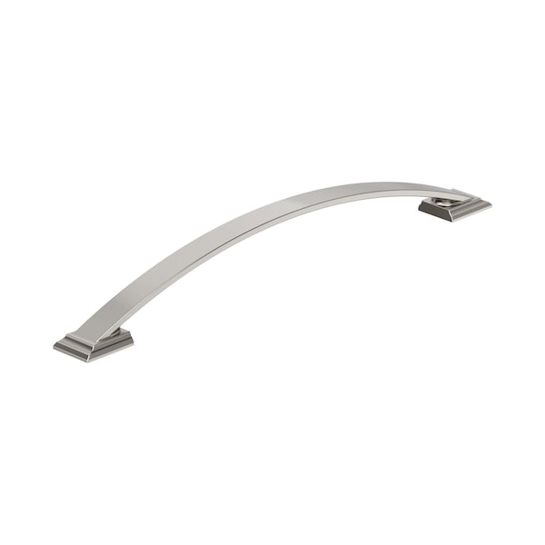 Amerock Candler 10-1/16 inch 256mm Center-to-Center Satin Nickel Cabinet Pull - BP29352G10
