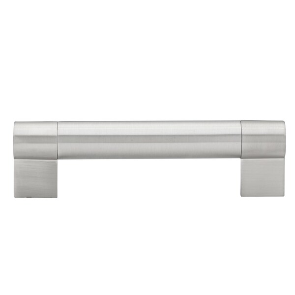 Richelieu 5-1/16 in. (128 mm) Center-to-Center Brushed Nickel Contemporary Drawer Pull - BP500128195