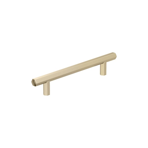 Amerock Caliber 5-1/16 inch 128mm Center-to-Center Golden Champagne Cabinet Pull - BP36874BBZ