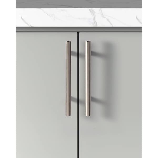 Sapphire 3-3/4 in. Center-to-Center Hollow Stainless Steel Cabinet Pull (Set of 20) - SP-HW3-3/4-SS-M-20