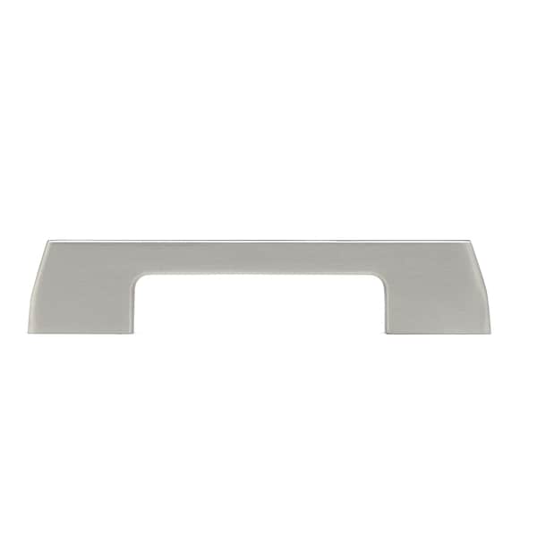 Richelieu 3-3/4 in. (96 mm) Center-to-Center Brushed Nickel Contemporary Drawer Pull - BP7125096195