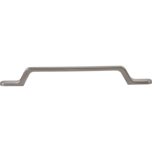 Designperfect 6-5/16'' Center-to-Center Handle Pull, Brushed Satin Nickel, 10PK - DPA10R985SNB