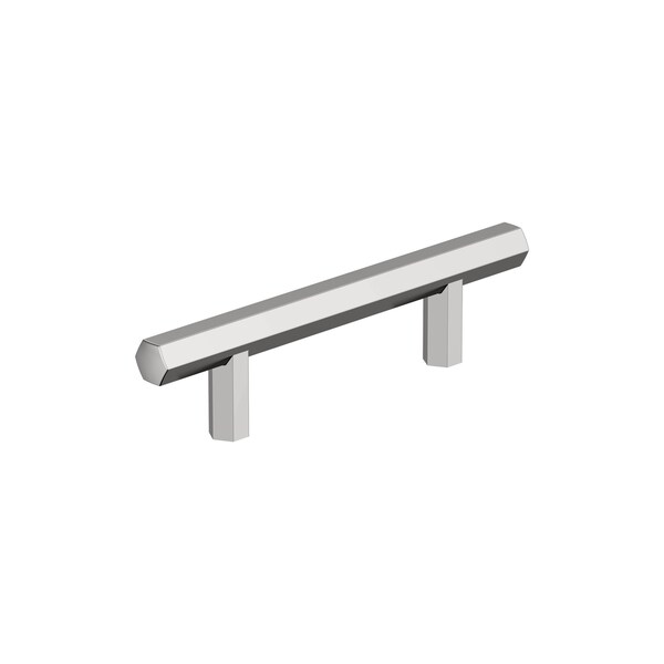 Amerock Caliber 3 inch 76mm Center-to-Center Polished Chrome Cabinet Pull - BP3736526
