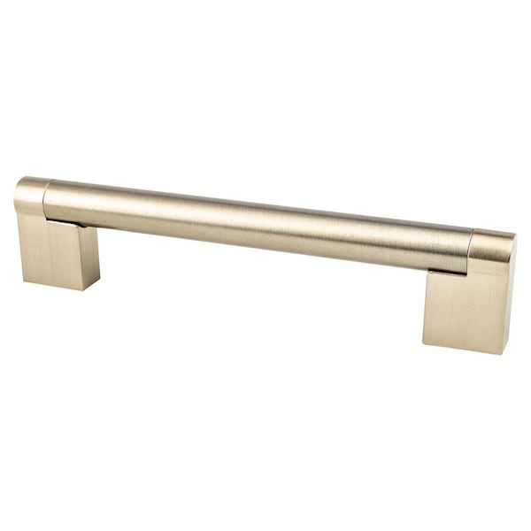 Berenson 128 mm Contemporary Advantage Three CC Champagne Bar Pull - 9116-10CZ-P