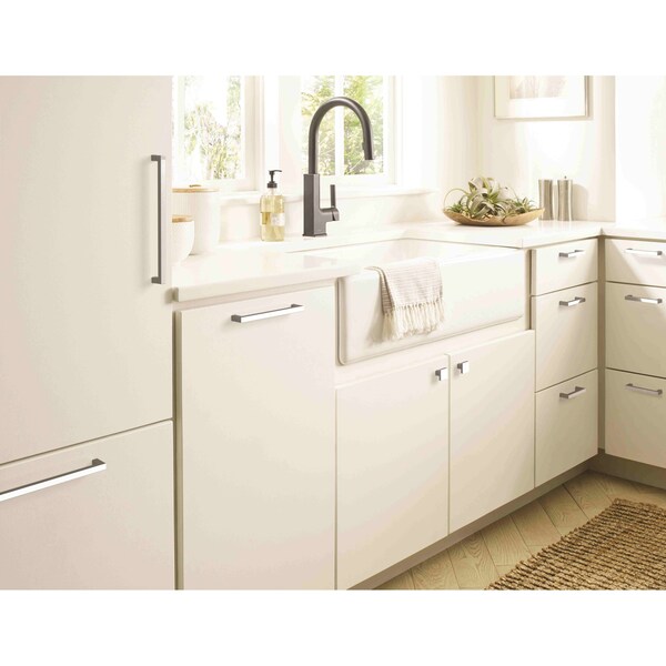 Amerock Monument 8-13/16 in 224 mm Center-to-Center Polished Chrome Cabinet Pull - BP3690926