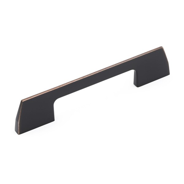 Richelieu 3-3/4 in. (96 mm) Center-to-Center Brushed Oil-Rubbed Bronze Contemporary Drawer Pull - BP7125096BORB