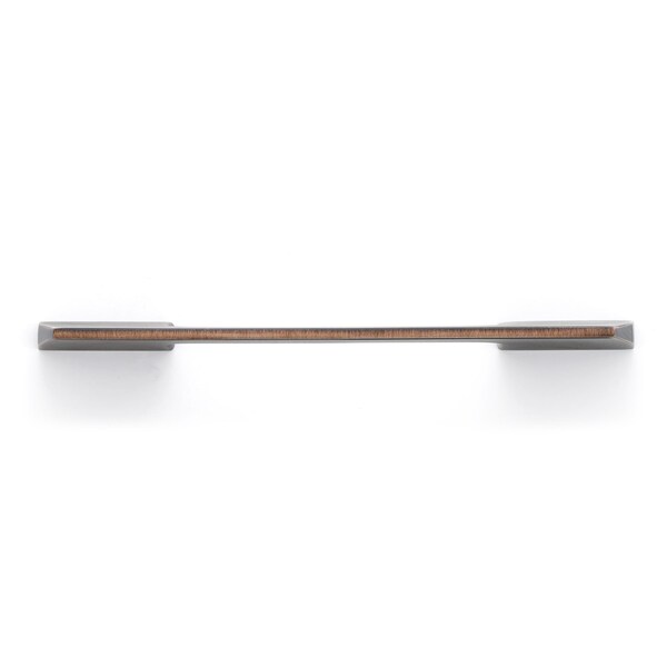 Richelieu 3-3/4 in. (96 mm) Center-to-Center Brushed Oil-Rubbed Bronze Contemporary Drawer Pull - BP7125096BORB