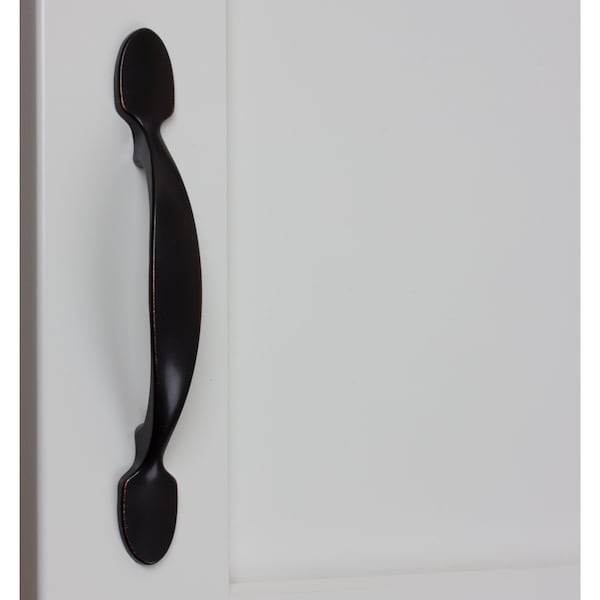 Gliderite Hardware 3 in. Center to Center Oil Rubbed Bronze Cabinet Pull - 4228-ORB, 5PK - 4228-ORB-5