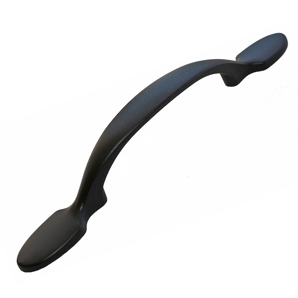 Gliderite Hardware 3 in. Center to Center Matte Black Cabinet Pull - 4228-MB, 5PK - 4228-MB-5