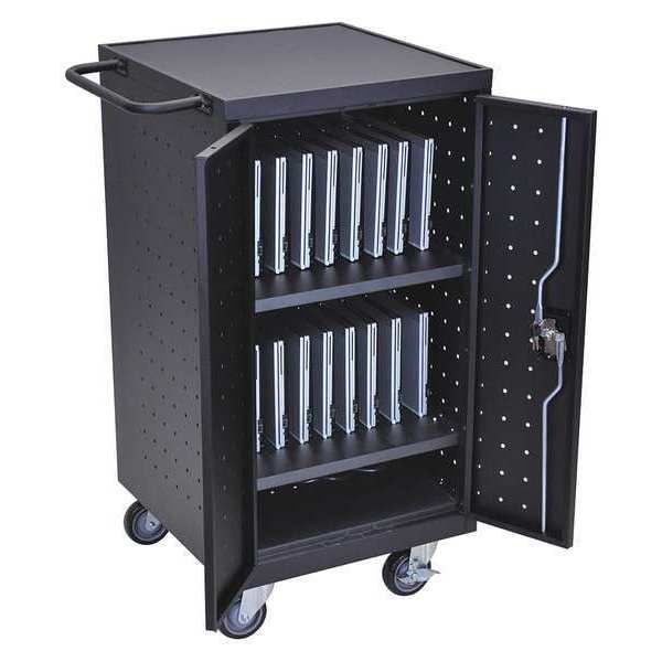 Luxor 18-Laptop / Chromebook Charging Cart - LLTP18-B