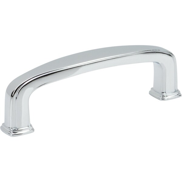 Designperfect 3'' Center-to-Center Handle Pull, Polished Chrome, 10PK - DPA10S872PC
