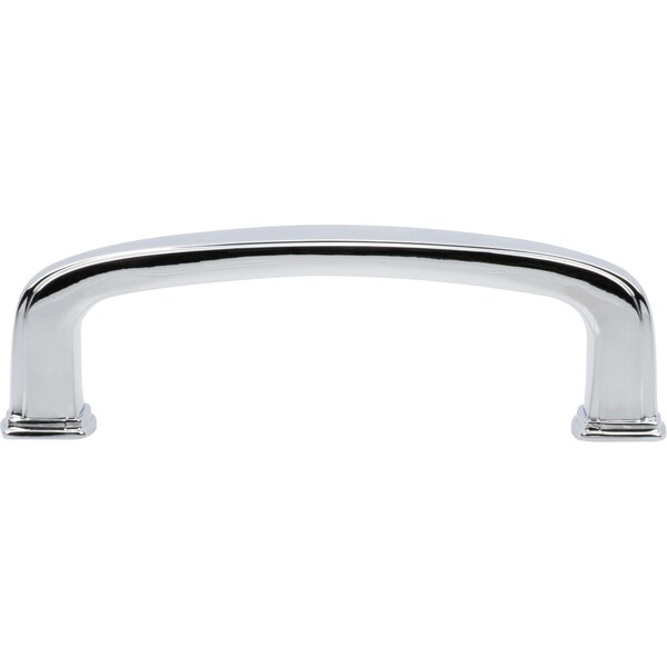 Designperfect 3'' Center-to-Center Handle Pull, Polished Chrome, 10PK - DPA10S872PC