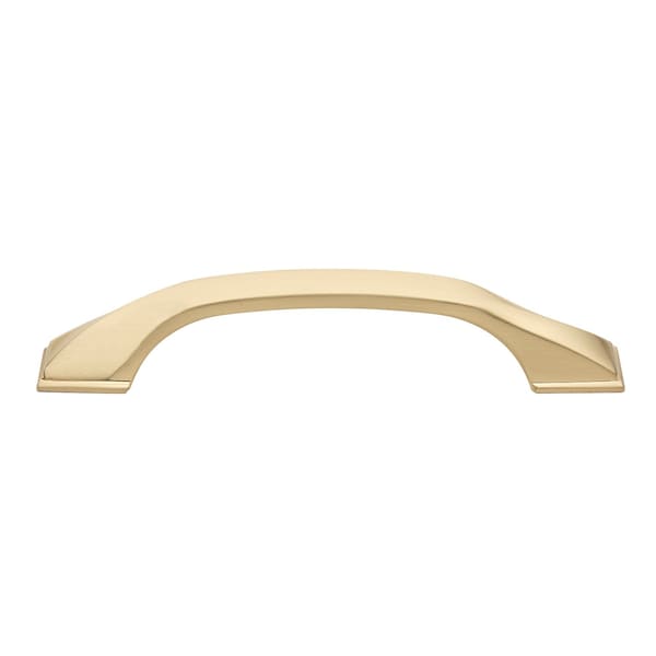 Gliderite Hardware 3-3/4 in. Center to Center Solid Twisted Bar Pull Champagne Gold, 25PK - 4841-96-CHPG-25