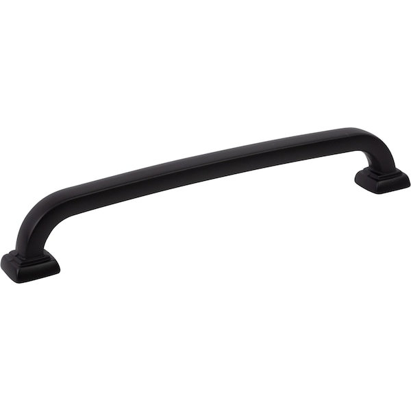 Designperfect 6-5/16'' Center-to-Center Handle Pull, Matte/Flat Black, 10PK - DPA10S35BLK