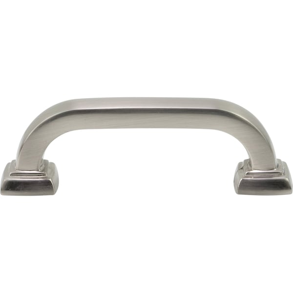 Designperfect 3'' Center-to-Center Handle Pull, Brushed Satin Nickel - DPA-S32SNB