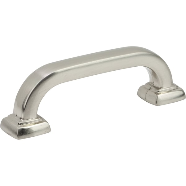 Designperfect 3'' Center-to-Center Handle Pull, Brushed Satin Nickel - DPA-S32SNB