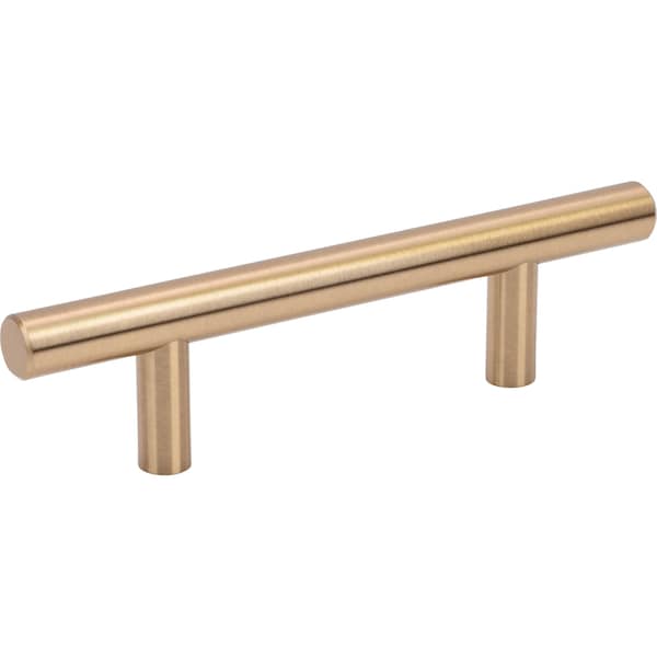 Designperfect 3'' Center-to-Center Cabinet Bar Pull, Champagne Bronze/Gold, 25PK - DPA25T202CBZ