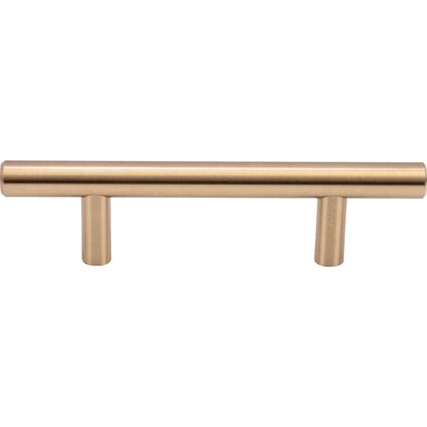 Designperfect 3'' Center-to-Center Cabinet Bar Pull, Champagne Bronze/Gold, 25PK - DPA25T202CBZ