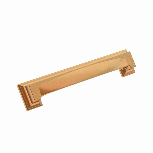 Amerock Appoint 5-1/16 in & 6-5/16 in 128 mm & 160 mm Center-to-Center Champagne Bronze Cabinet Cup Pull - BP36763CZ