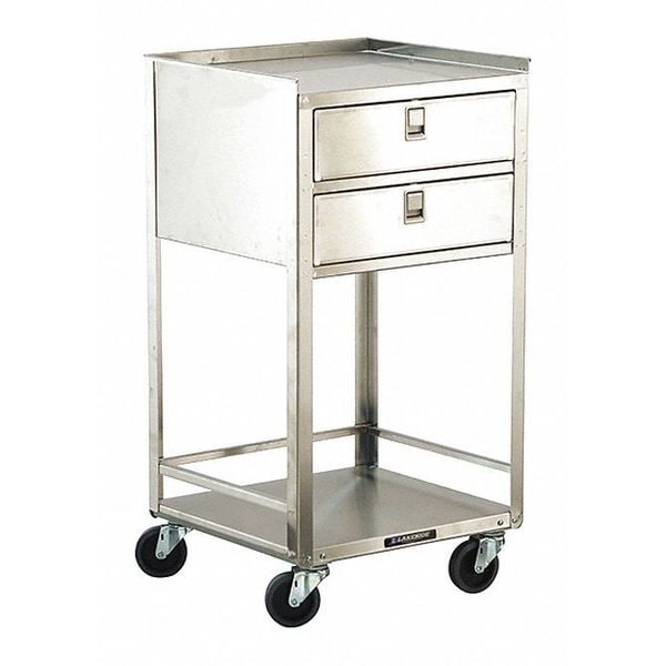 Lakeside Stainless Steel Equipment Stand, 2 Drawers, 3 Shelves-300 lb Capacity - 358