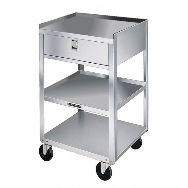 Lakeside Stainless Steel Equipment Stand, 1 Drawer, 3 Shelves-300 lb Capacity - 356