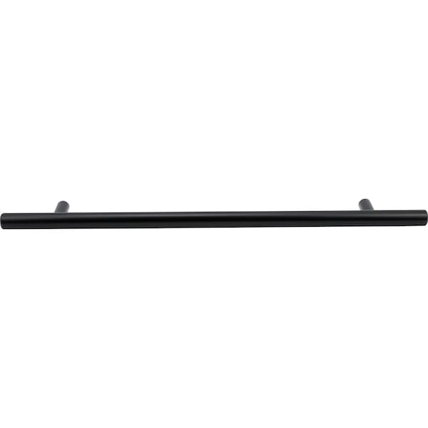 Designperfect 8-13/16'' Center-to-Center Cabinet Bar Pull, Matte/Flat Black, 10PK - DPA10T207BLK
