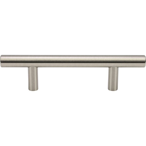 Designperfect 3'' Center-to-Center Cabinet Bar Pull, Brushed Satin Nickel, 25PK - DPA25T202SNB