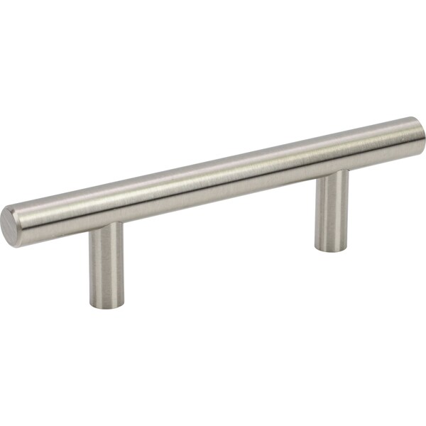 Designperfect 3'' Center-to-Center Cabinet Bar Pull, Brushed Satin Nickel, 25PK - DPA25T202SNB