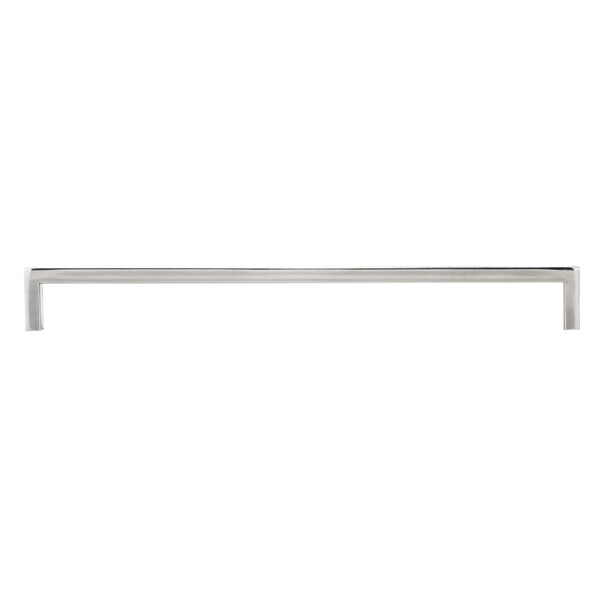 Richelieu 10 1/8 in (257 mm) Center-to-Center Polished Stainless Steel Contemporary Cabinet Pull - BP7544257171