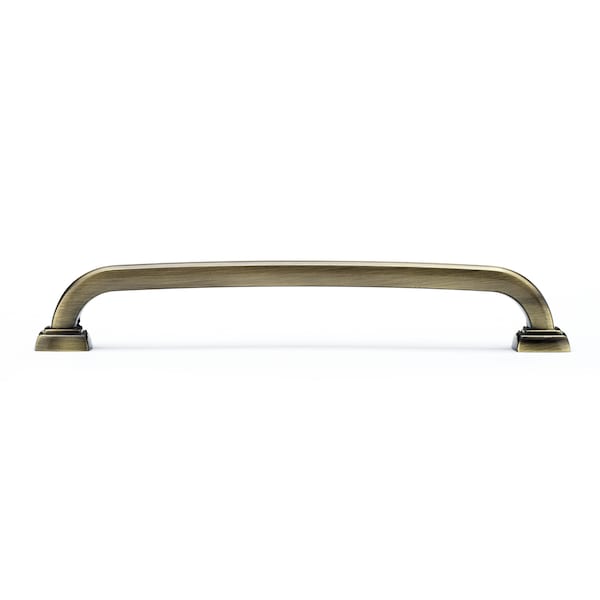 Richelieu 6-5/16 in. (160 mm) Center-to-Center Antique English Transitional Drawer Pull - BP815160AE