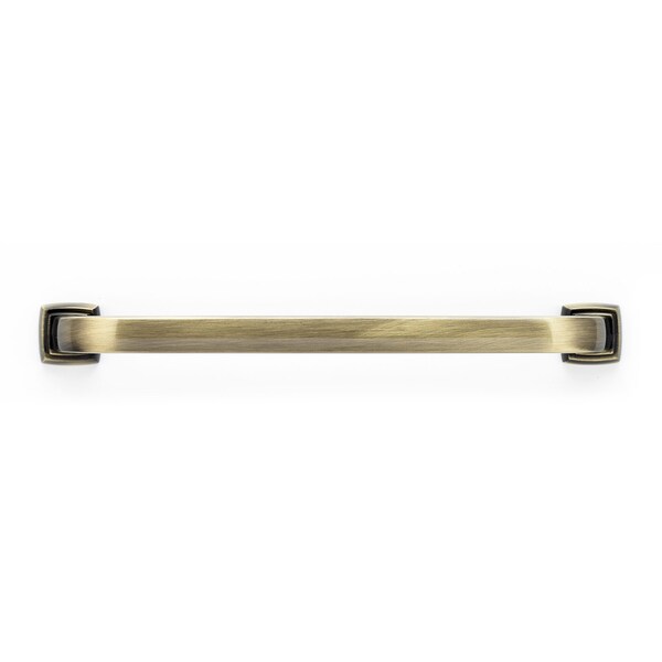 Richelieu 6-5/16 in. (160 mm) Center-to-Center Antique English Transitional Drawer Pull - BP815160AE