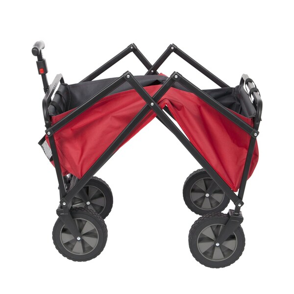 Seina Seina Road Warrior Polyester Fabric Utility Cart 3.6 cu ft - SUW-300
