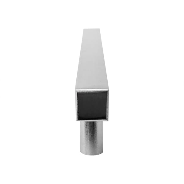 Laurey 96mm Square Bar Pull - Wynwood - Satin Nickel - 12459