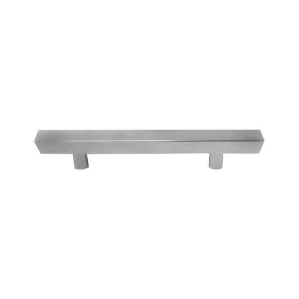Laurey 96mm Square Bar Pull - Wynwood - Satin Nickel - 12459