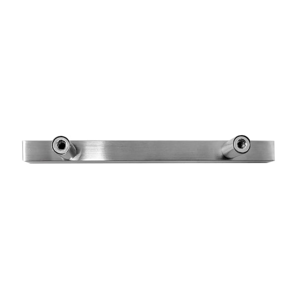 Laurey 96mm Square Bar Pull - Wynwood - Satin Nickel - 12459